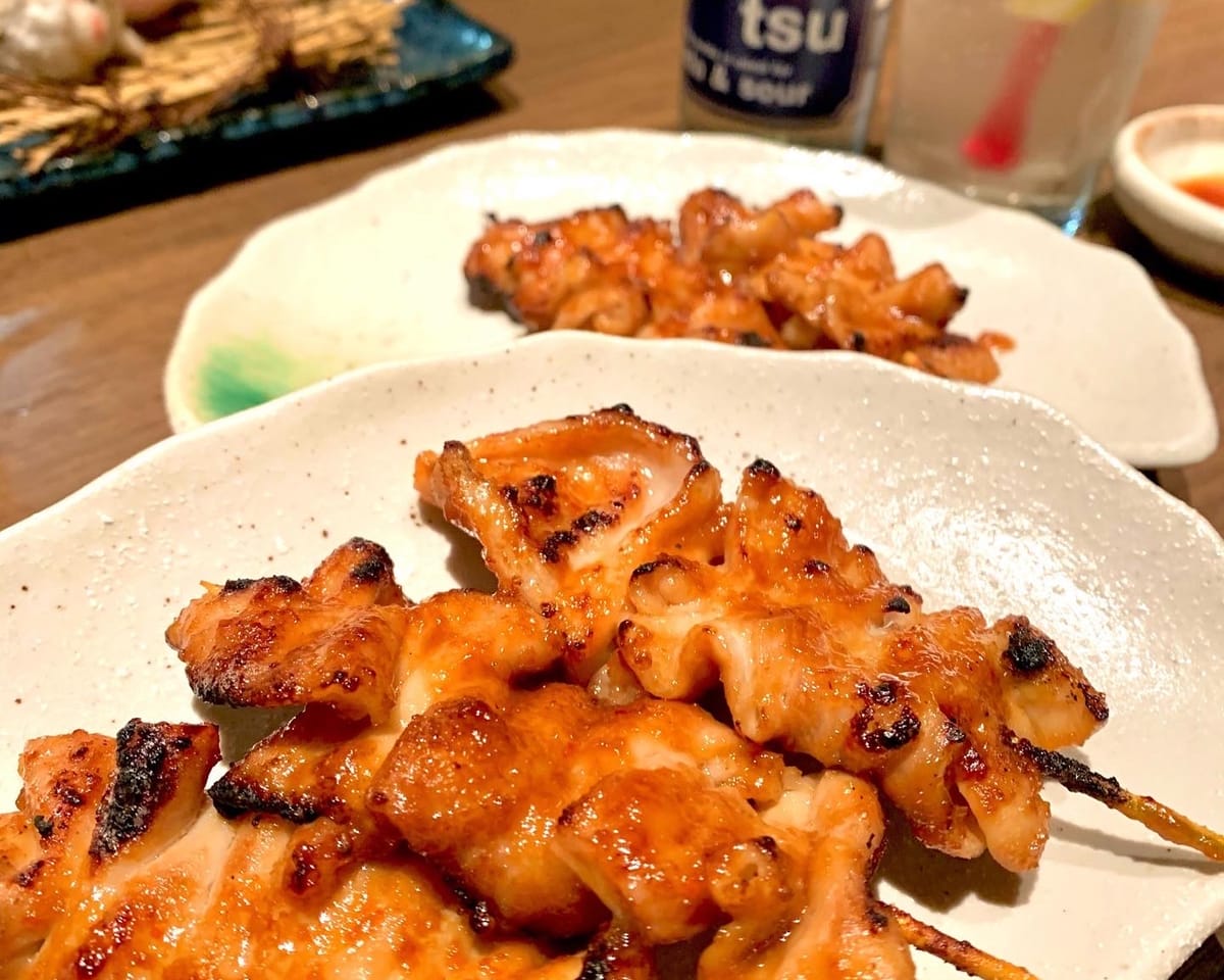 串の盛り合わせ